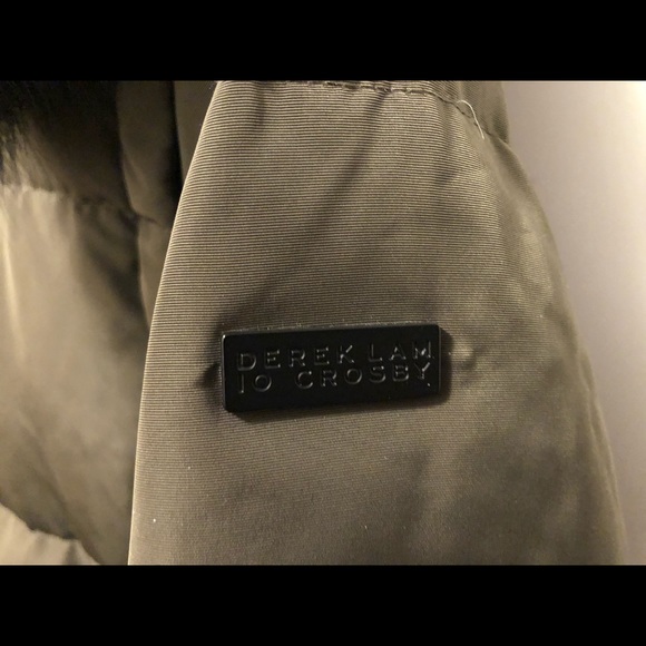 Derek Lam 10 Crosby Fox fur trim coat - Picture 4 of 9